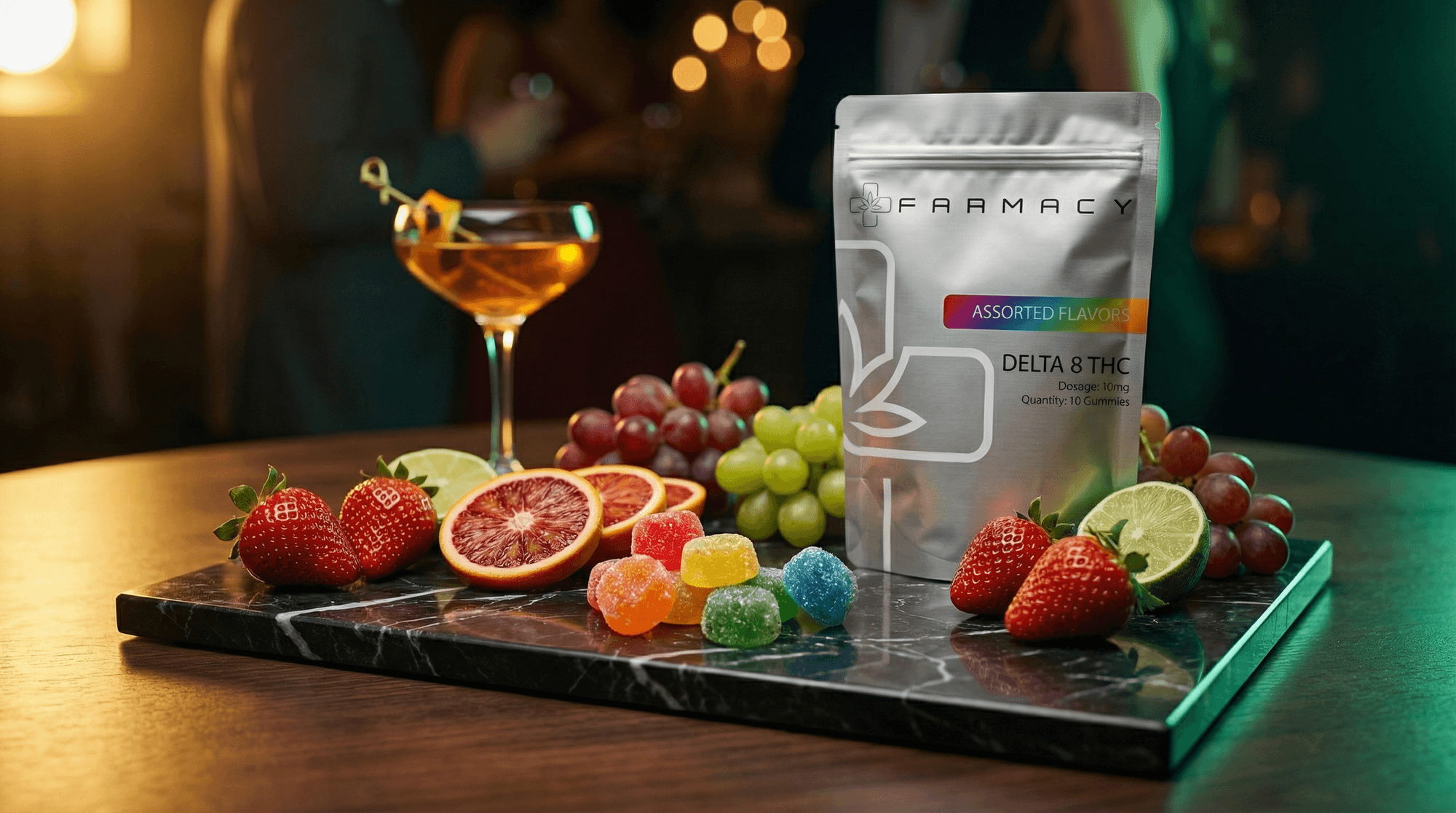 Delta-8 Assorted Gummies Lifestyle