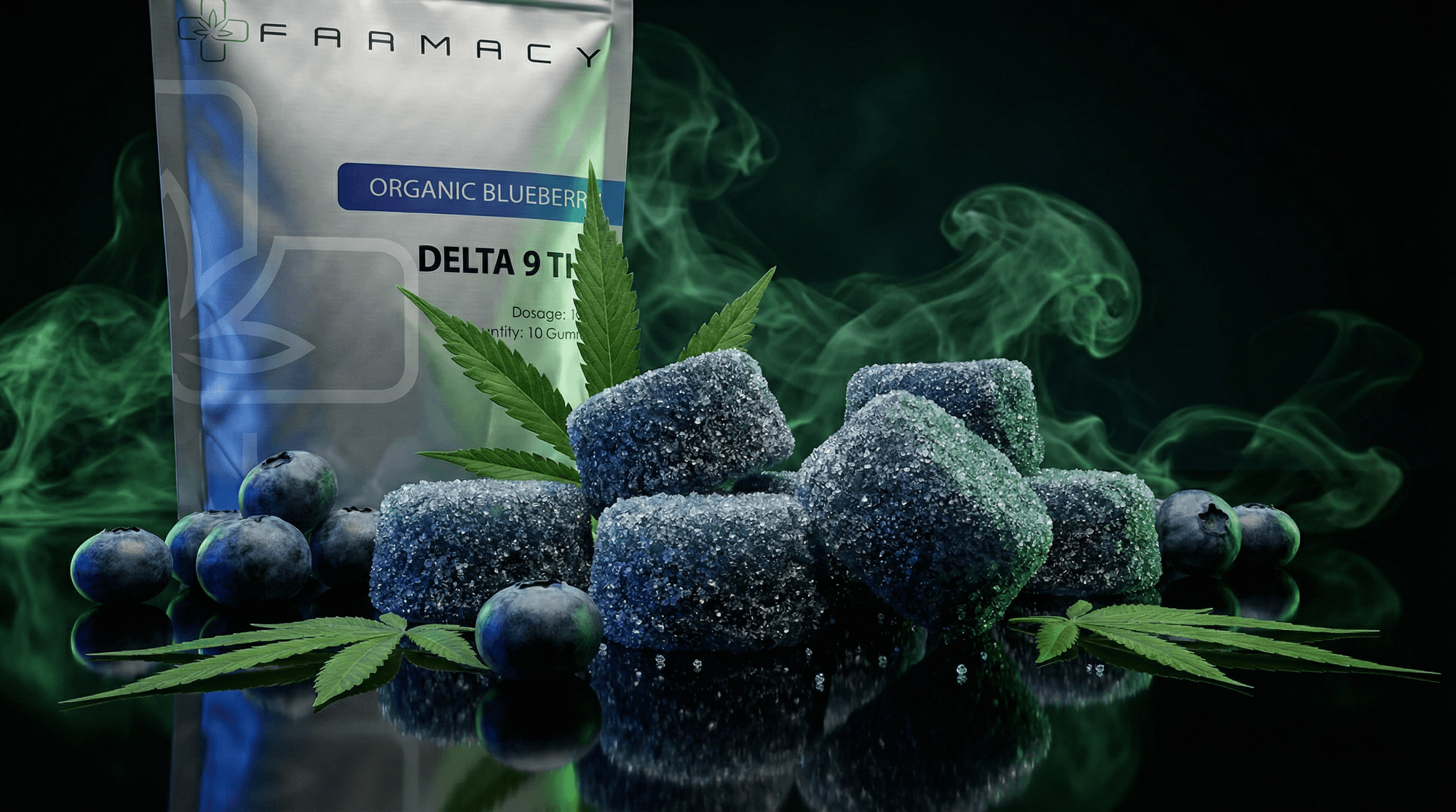 Delta-9 Blueberry Gummies