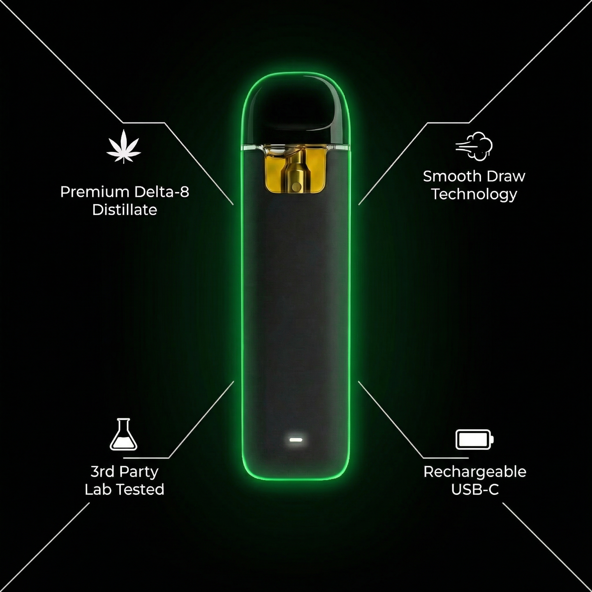 Delta-8 Disposable Vape Pen