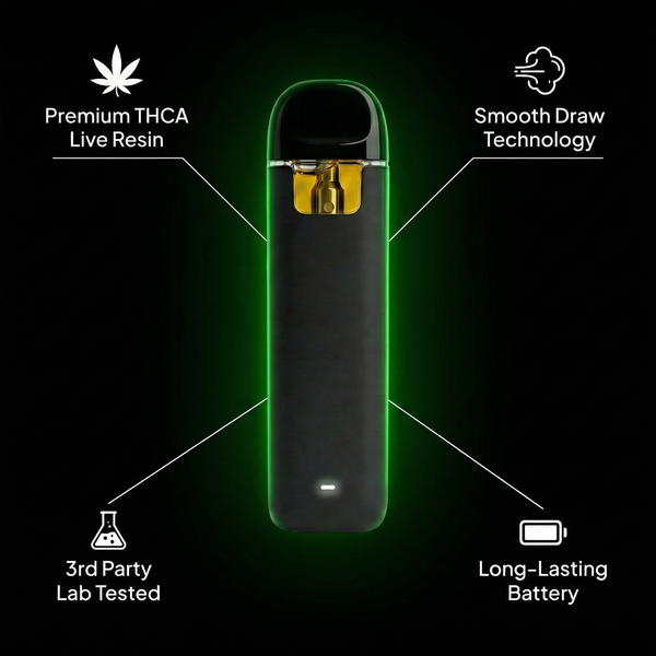 THCA Live Resin Disposable Vape